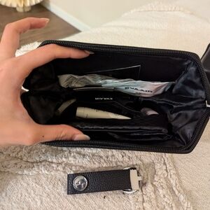 Giorgio Armani X EVA Airline Business Class Travel Kit Black Pouch